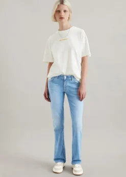 Jeans Model Nella bootcut aus Organic Cotton Stretch