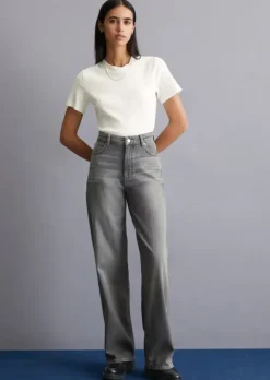 Jeans Model Tomma wide aus Organic Cotton-Stretch