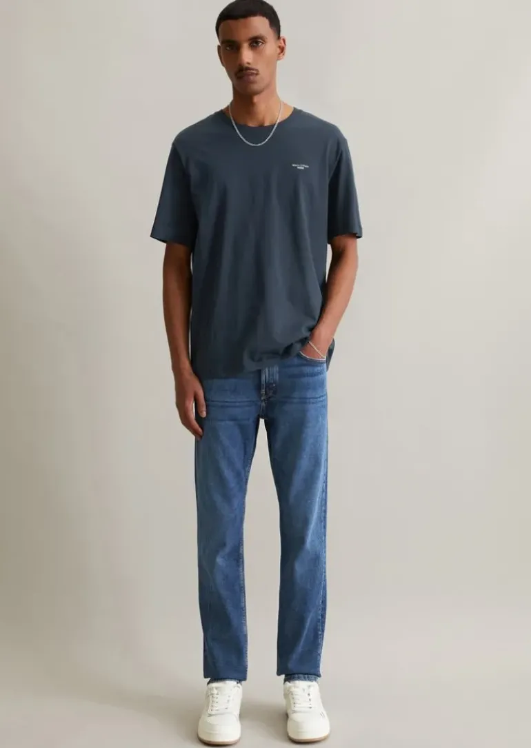 Jeans Model Vidar slim aus hochwertigem Bio-Baumwolle-Mix