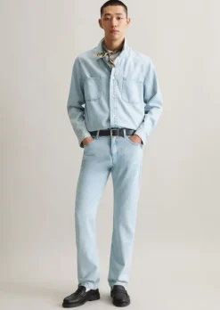 Jeans-Overshirt made with Orange Fiber