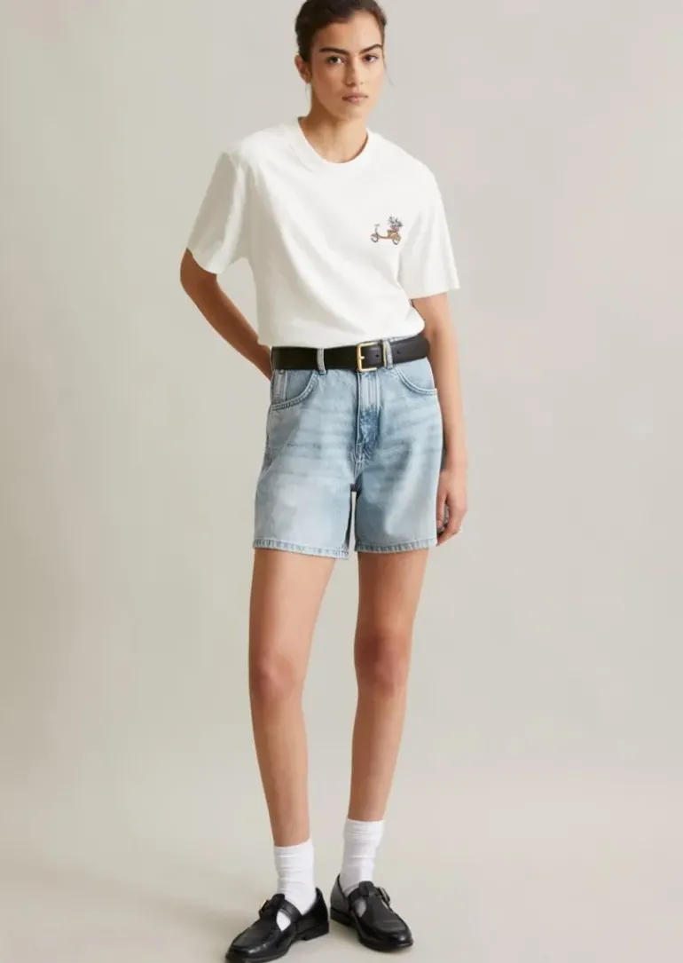 Jeansshorts Model Filda relaxed aus Rigid Denim