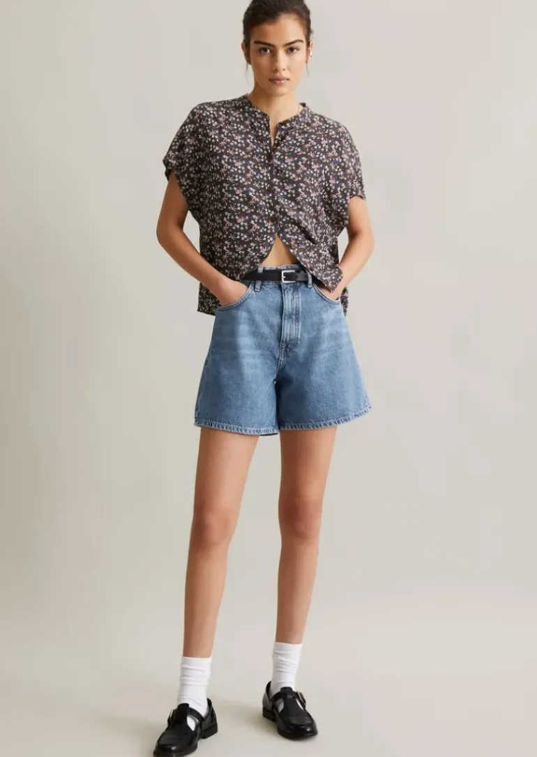 Jeansshorts Model Filda relaxed aus Rigid Denim