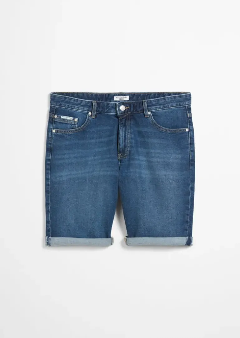 Jeans-Shorts Model Mats tapered aus Bio-Baumwoll-Mix