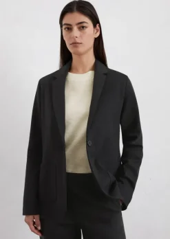 Jerseyblazer aus Interlock-Qualität