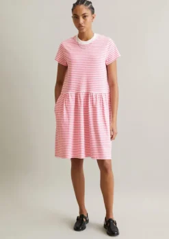 Jerseykleid regular aus Heavy Jersey