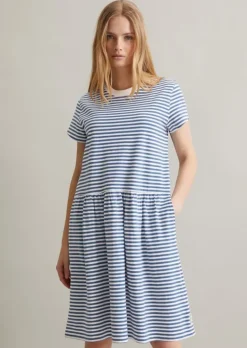 Jerseykleid regular aus Heavy Jersey