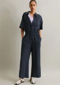 Jumpsuit relaxed aus LENZING™ Lyocell