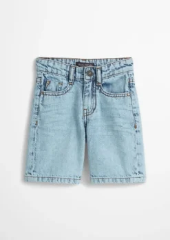 KIDS-BOYS Jeansbermuda aus reiner Bio-Baumwolle