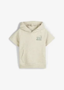 KIDS-BOYS Kurzarm-Hoodie mit Bauchtasche