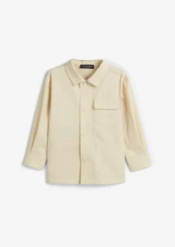 KIDS-BOYS Overshirt aus Bio-baumwoll-Popeline