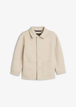 KIDS-BOYS Overshirt aus strukturiertem Sweat