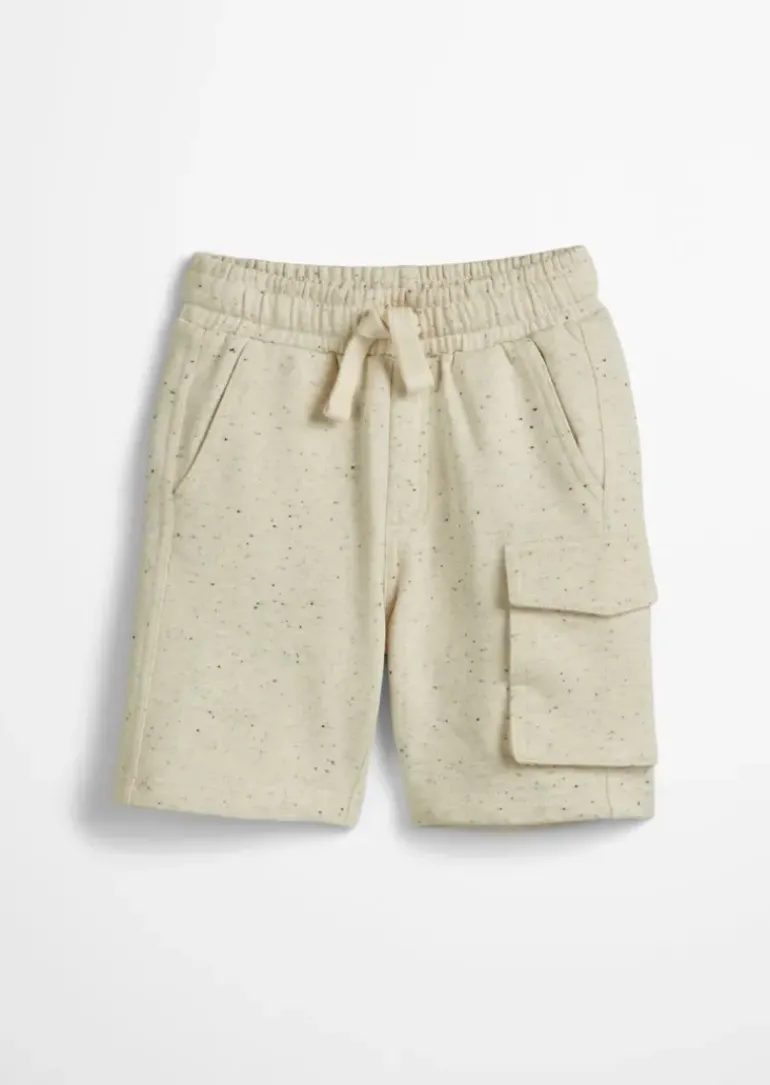 KIDS-BOYS Sweatbermuda aus reiner Bio-Baumwolle