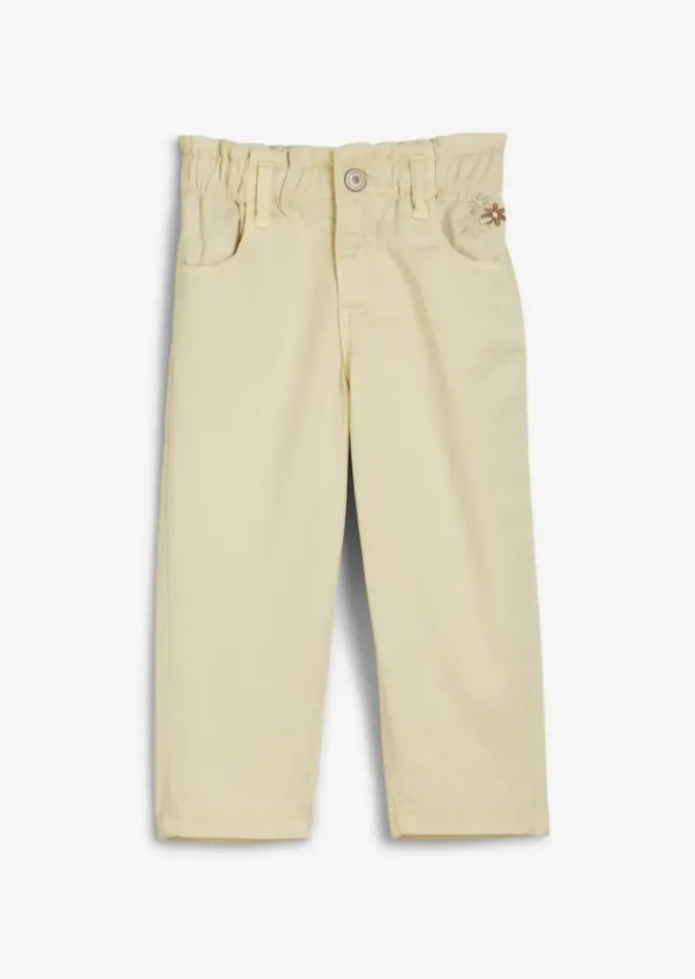 KIDS-GIRLS Jeans mit gestickten Blümchen
