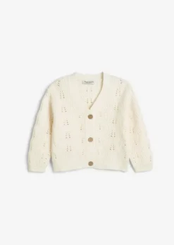 KIDS-GIRLS Strickjacke in Häkel-Optik