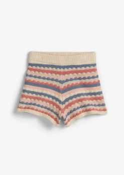 KIDS-GIRLS Strickshorts in Häkel-Optik