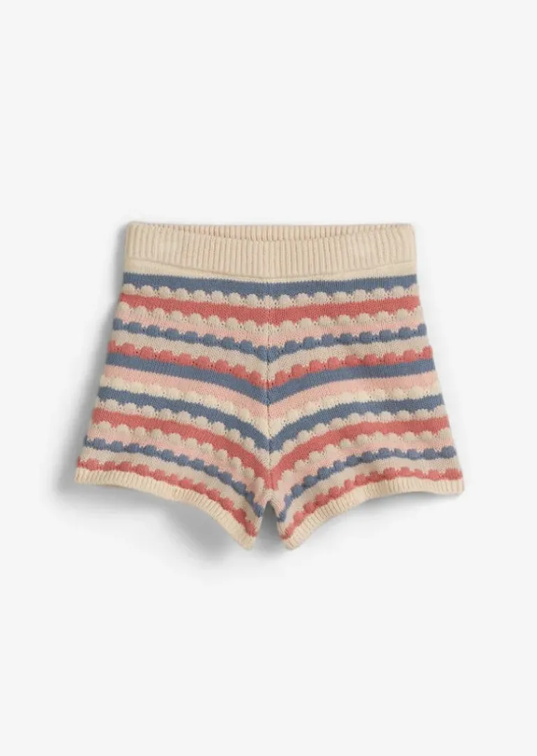 KIDS-GIRLS Strickshorts in Häkel-Optik