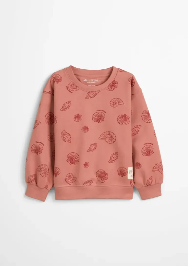 KIDS-GIRLS Sweatshirt aus reiner Bio-Baumwolle