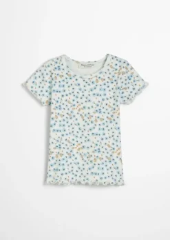 KIDS-GIRLS T-Shirt mit Blümchen-Muster