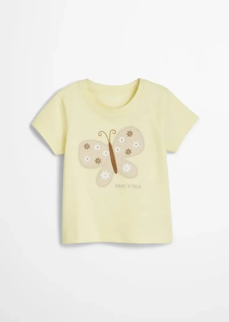 KIDS-GIRLS T-Shirt mit Schmetterlings-Applikation