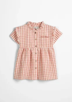 KIDS-GIRLS Tunika-Bluse mit Rüschen-Details