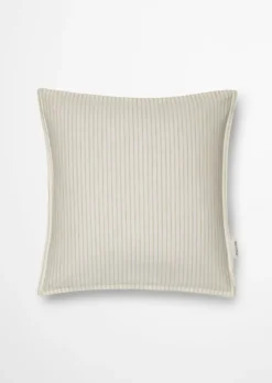 Kissenbezug Model Classic Fine Stripe aus reiner Bio-Baumwolle