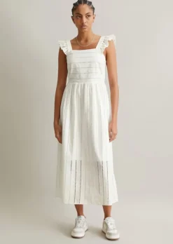 Kleid shaped aus Broderie Anglaise
