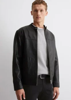 Lederjacke regular aus softem Lammleder