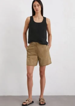 Ledershorts shaped aus weichem Ziegenleder