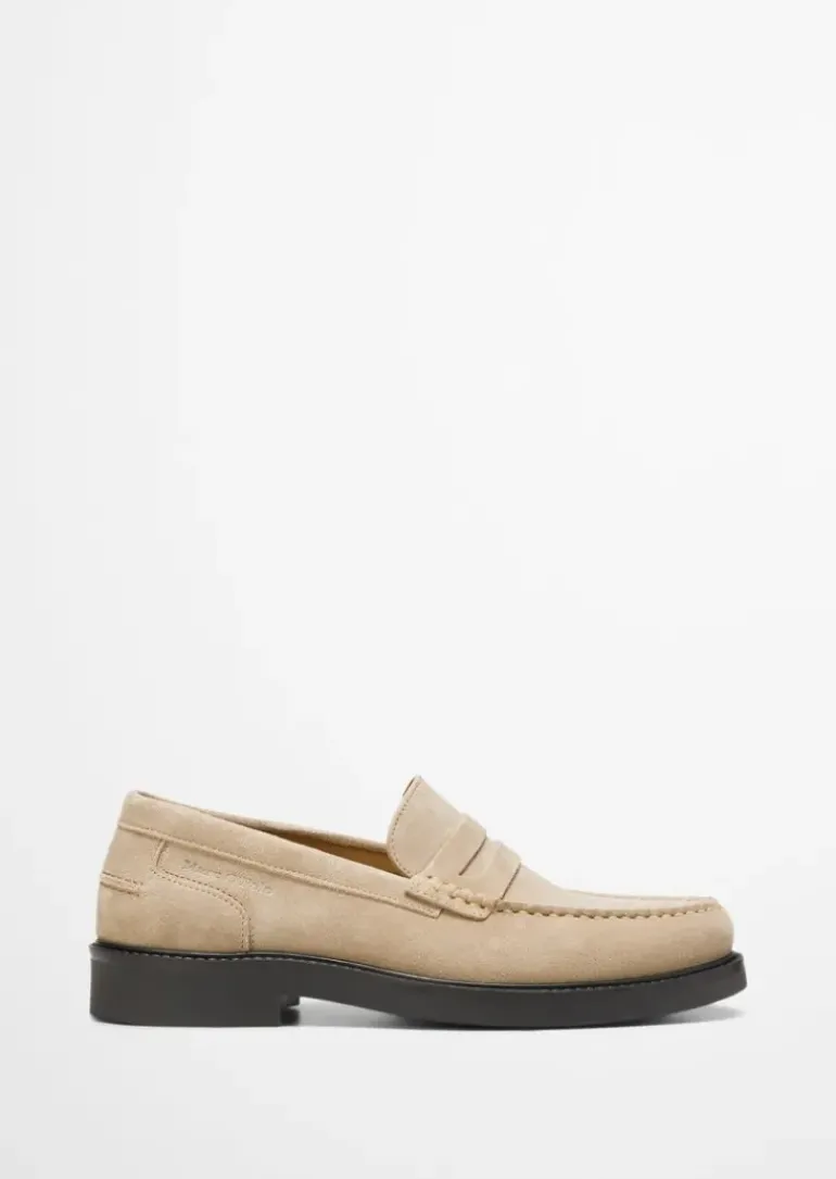 Loafer aus edlem Velours-Rindleder