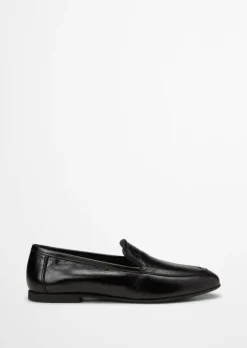 Loafer aus veredeltem Rindleder