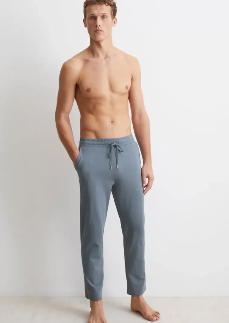 Lounge-Hose regular in schwerem Heavy Jersey