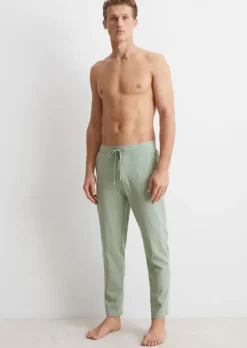 Lounge-Hose regular in schwerem Heavy Jersey