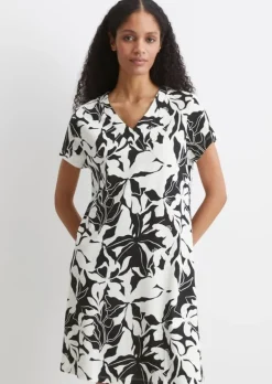 Loungekleid aus Bio-Baumwoll-Modal-Mix