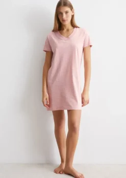 Loungekleid aus Bio-Baumwoll-Jersey