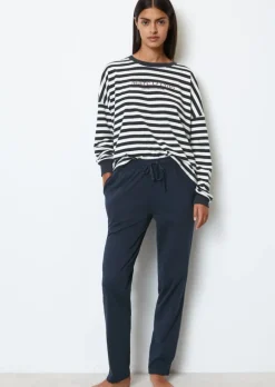 Lounge-Pyjama-Set aus softem Bio-Baumwoll-Jersey