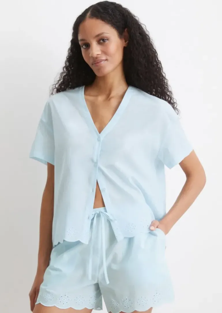 Lounge-Shorts aus reiner Bio-Baumwolle