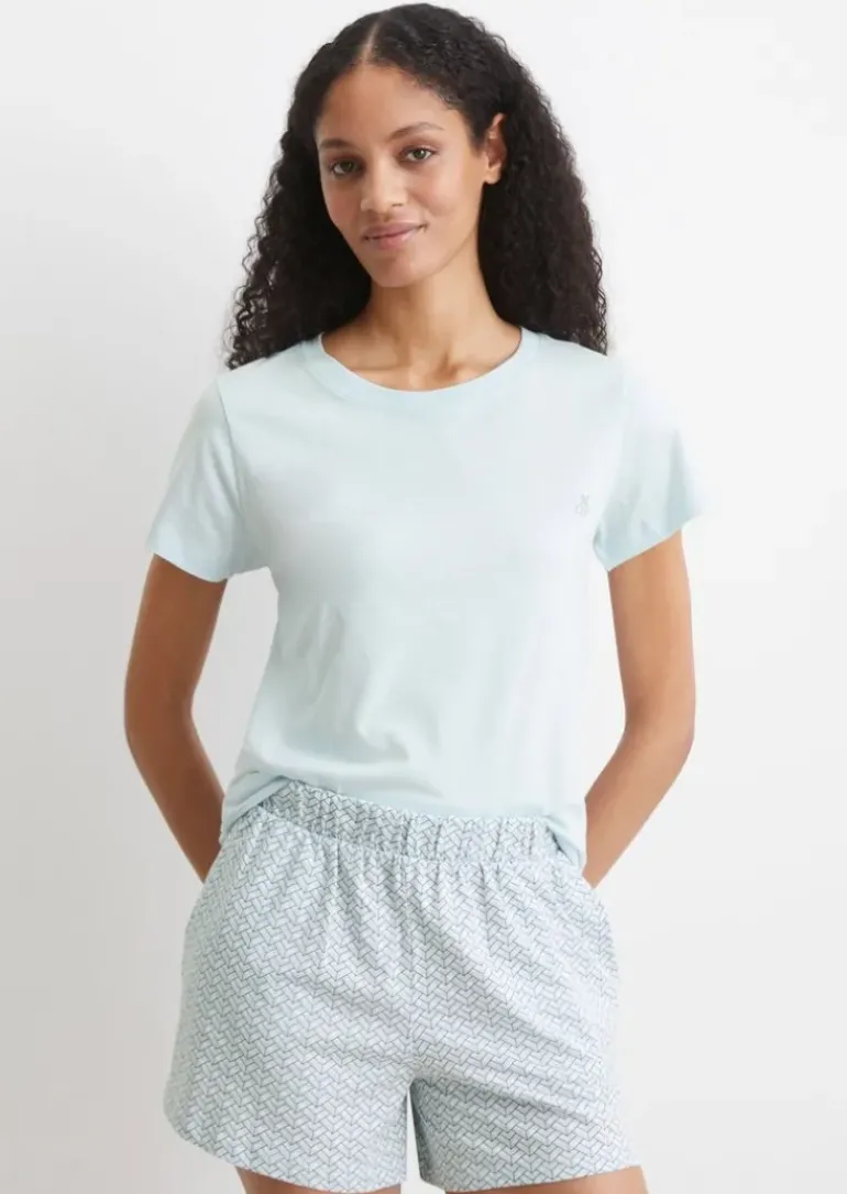 Lounge-Shorts aus reiner Bio-Baumwolle