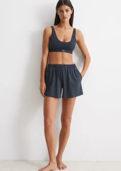 Lounge-Shorts aus reiner Bio-Baumwolle