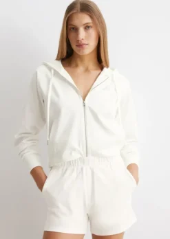 Lounge-Shorts aus schwerem Bio-Baumwoll-Jersey