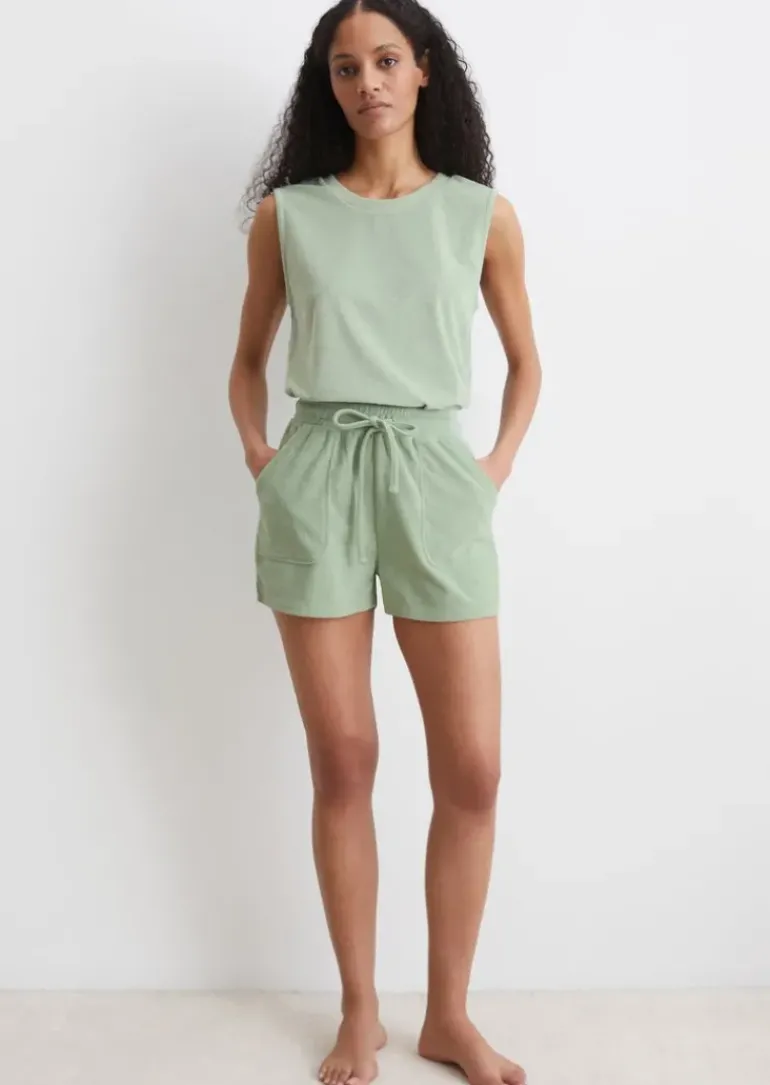 Lounge-Shorts aus weichem Frottee