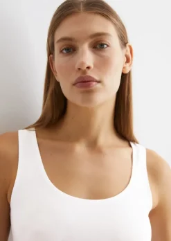 Lounge-Tanktop aus Bio-Baumwoll-Mix