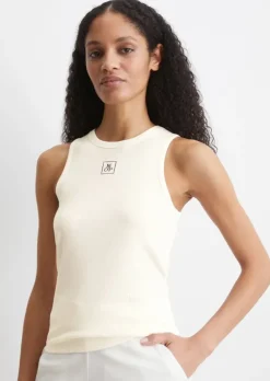 Lounge-Tanktop aus Bio-Baumwoll-Modal-Mix
