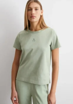 Lounge-Top aus schwerem Bio-Baumwoll-Jersey