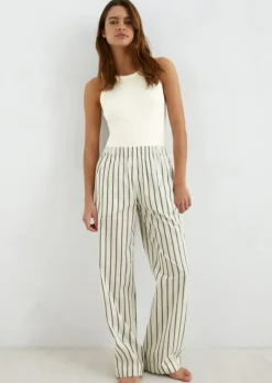 Marc O'Polo x SOPHIA ROE Lounge-Hose mit lockerem, geradem Bein