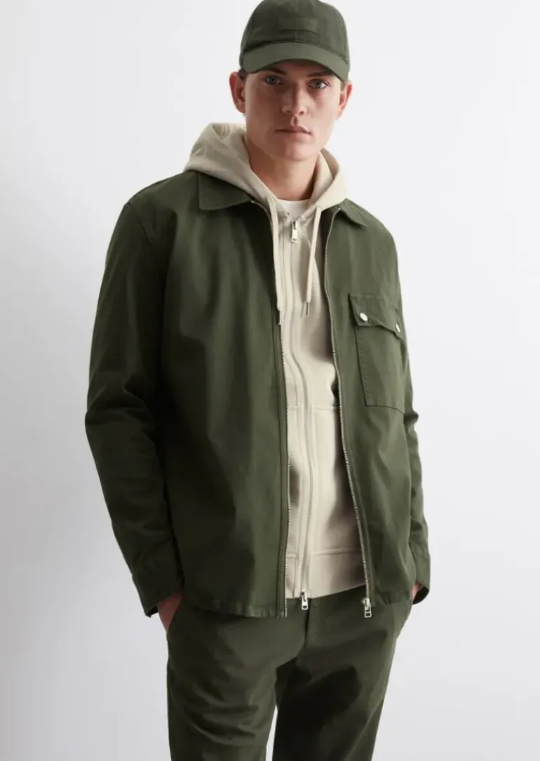 Overshirt aus Bio-Baumwoll-Mix