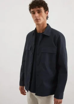 Overshirt aus Bio-Baumwoll Mix