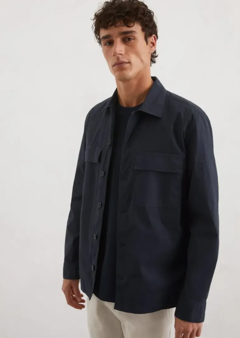 Overshirt aus Bio-Baumwoll Mix