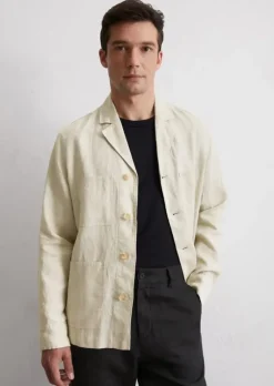 Overshirt im Blazer-Stil mit zwei Brusttaschen