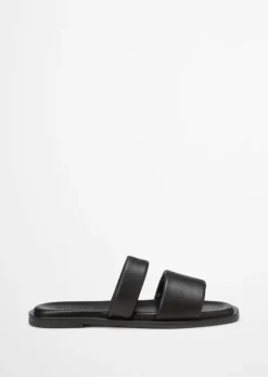 Pantolette aus edlem Rindleder