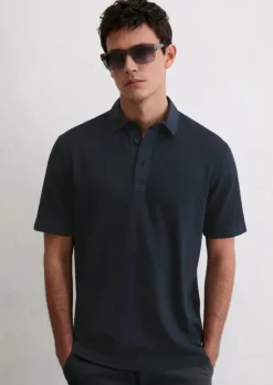 Poloshirt regular aus reiner Bio-Baumwolle